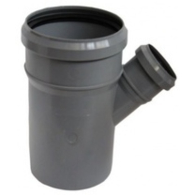 ПВХ Тройник  Ф110х50*45  (30/1шт)