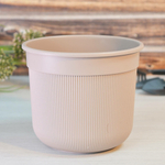 Горшок цветочный Сканди 1л с дренажной вставкой, какао