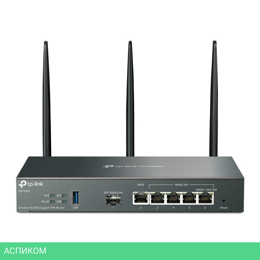 Маршрутизатор TP-Link Omada ER706W