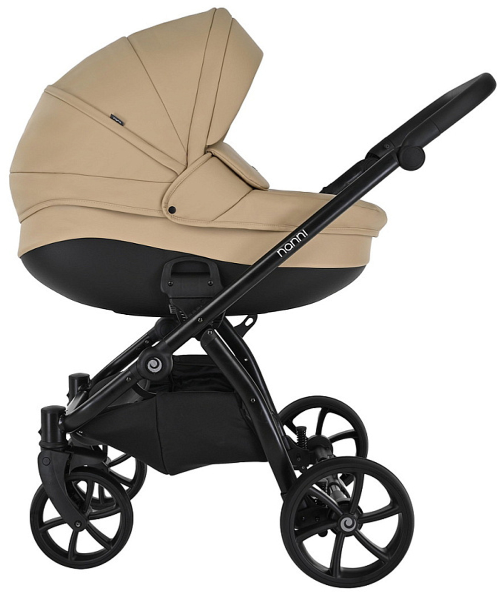 Детская коляска Tutis Nanni 7 Кожа 3 в 1 1533167 Caramel