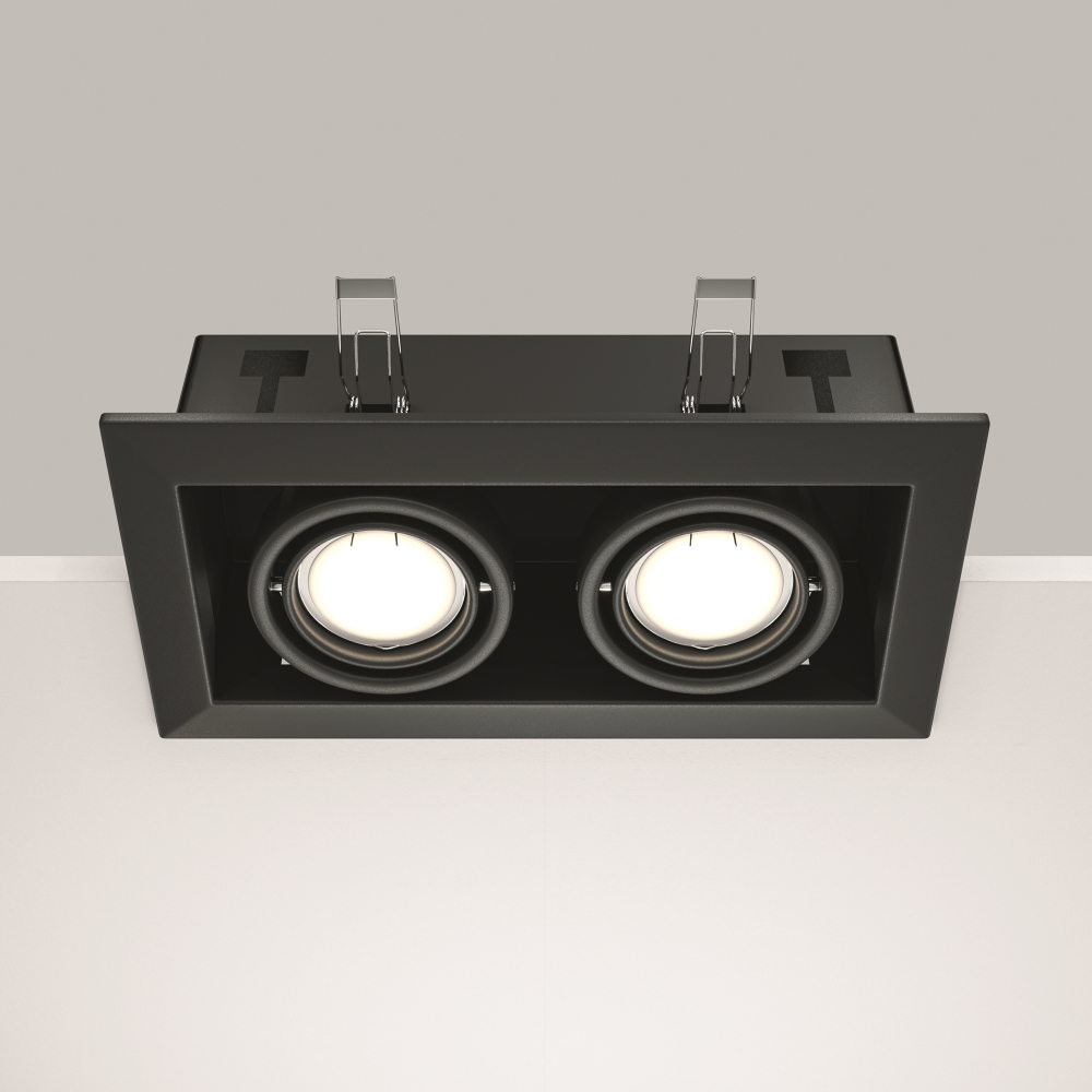 Встраиваемый светильник Maytoni Metal Modern DL008-2-02-B