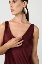 Платье макси с открытой спиной