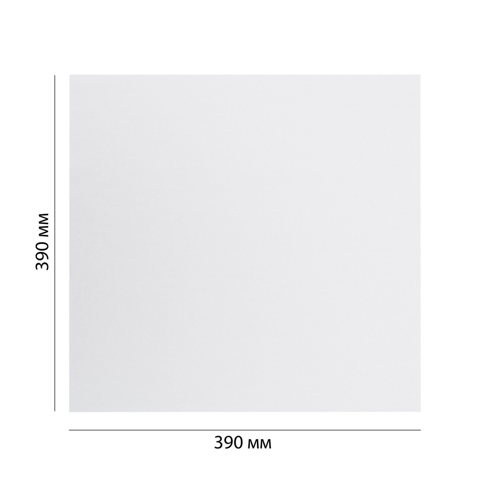 Оберточная бумага парафинированная 390*390 мм 30 г/м2 белая, 1000шт