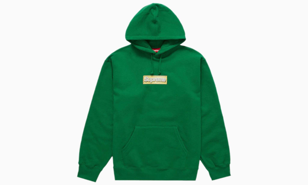 Supreme Bling Box Logo Hooded Sweatshirt "Green"