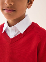Джемпер школьный для мальчика Next Q90-696, Красный