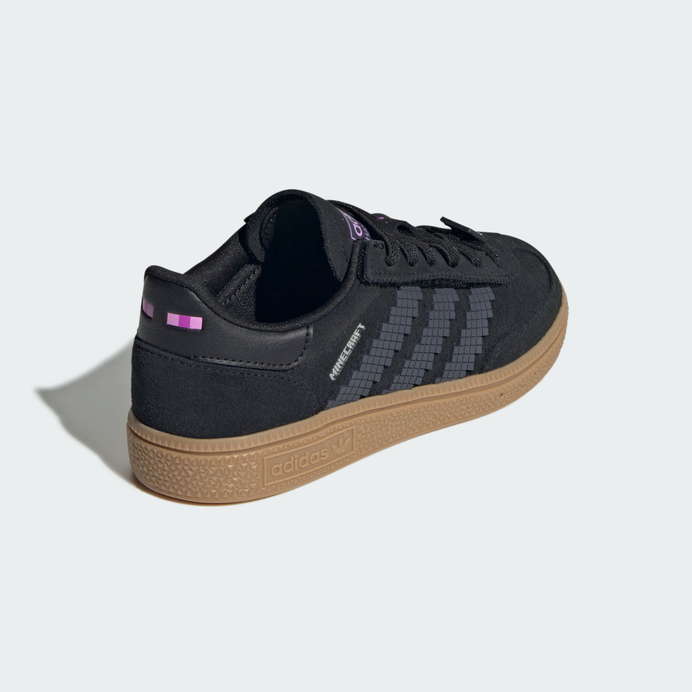 Adidas Гандбольные кеды Spezial Comfort Closure Elastic Lace Minecraft для детей, черный