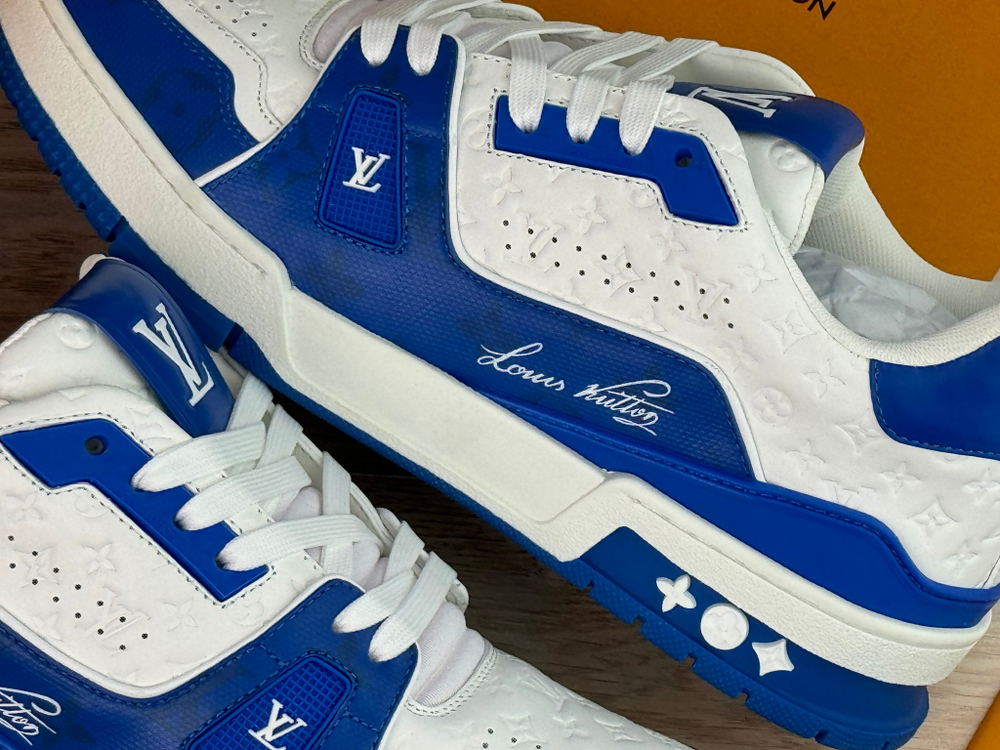 Louis Vuitton Trainer #54 Blue White