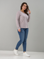 Лонгслив Л-004/бежевыймеланж