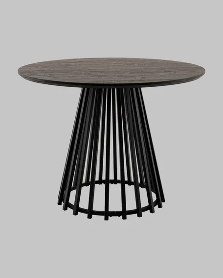 Стол обеденный Daphne 100*75 см темное дерево