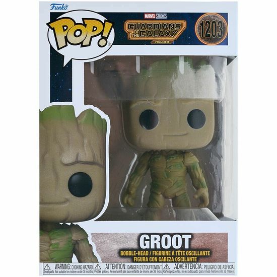 Фигурка Funko POP! Bobble Marvel Guardians Of The Galaxy 3 Groot (1203) 67510