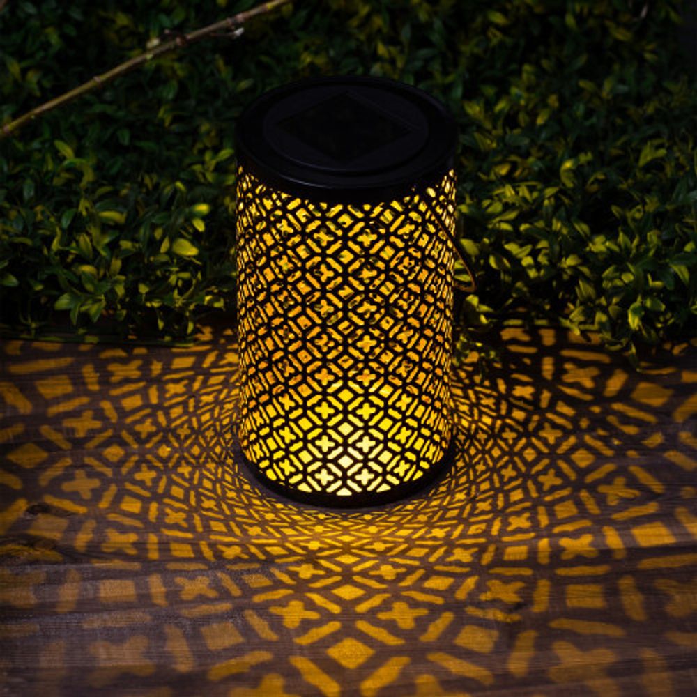 Светильник уличный ЭРА ERASF22-44 на солнечных батареях садовый Орнамент 19 см