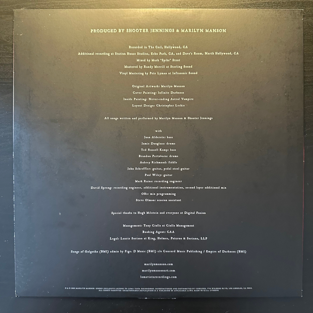 Marilyn Manson – We Are Chaos (США 2020г.)