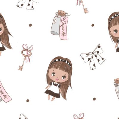 Алиса в стране чудес и бантики