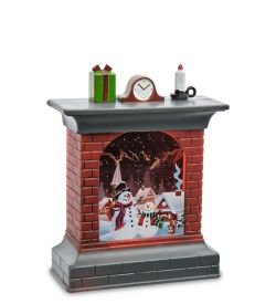 XM-838/2 Новогодний камин с подсветкой