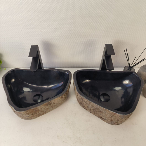 Раковина из речного камня ПАРА! RS-65335 45*35*15 0865