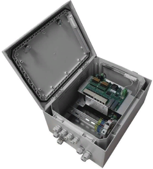 Коммутатор управляемый TFortis PSW-2G8F+Box