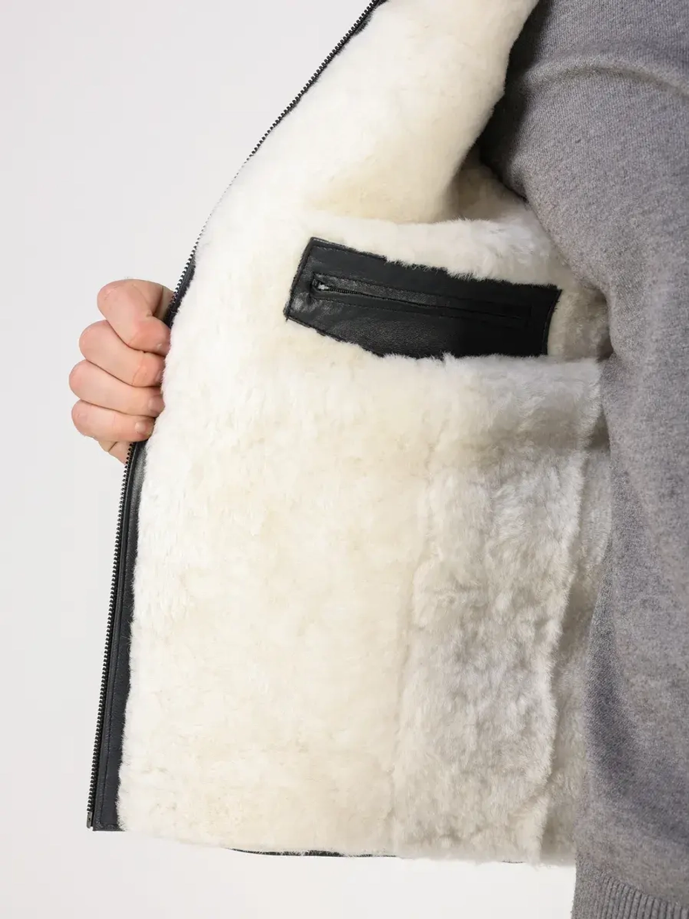 Дубленка натуральная куртка зимняя кожаная