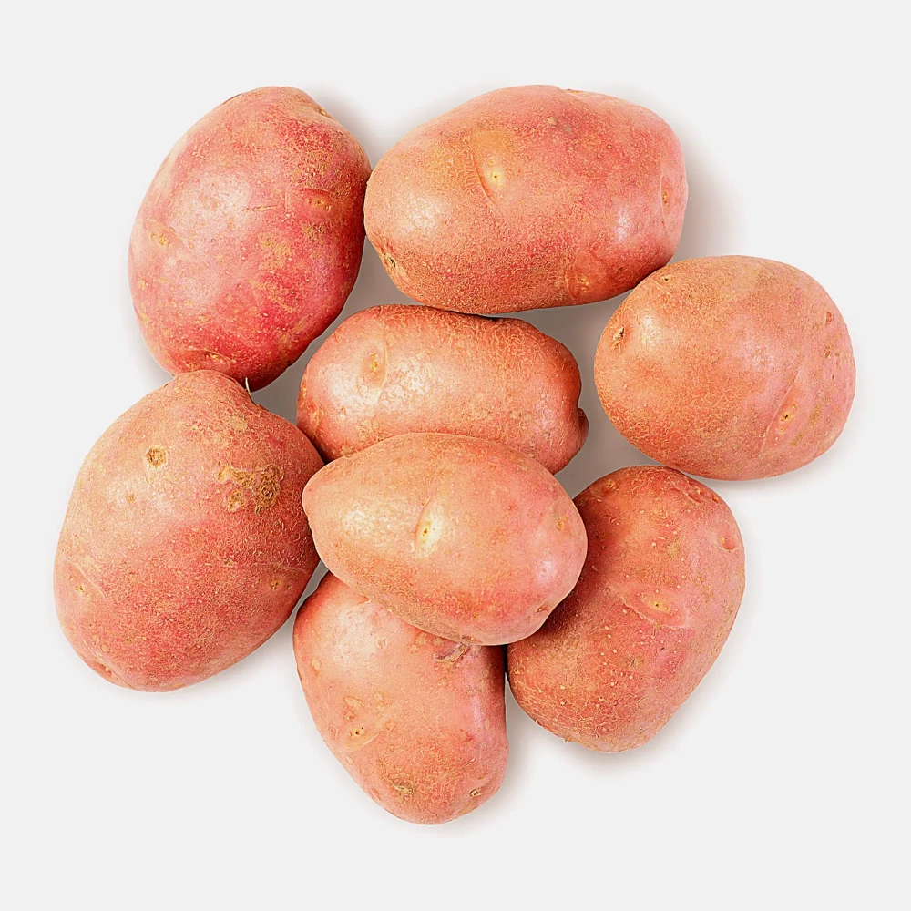 Картофель красный мытый