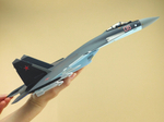 Модель самолета Су-35С (М1:48, ВВС России, 06, Графит)