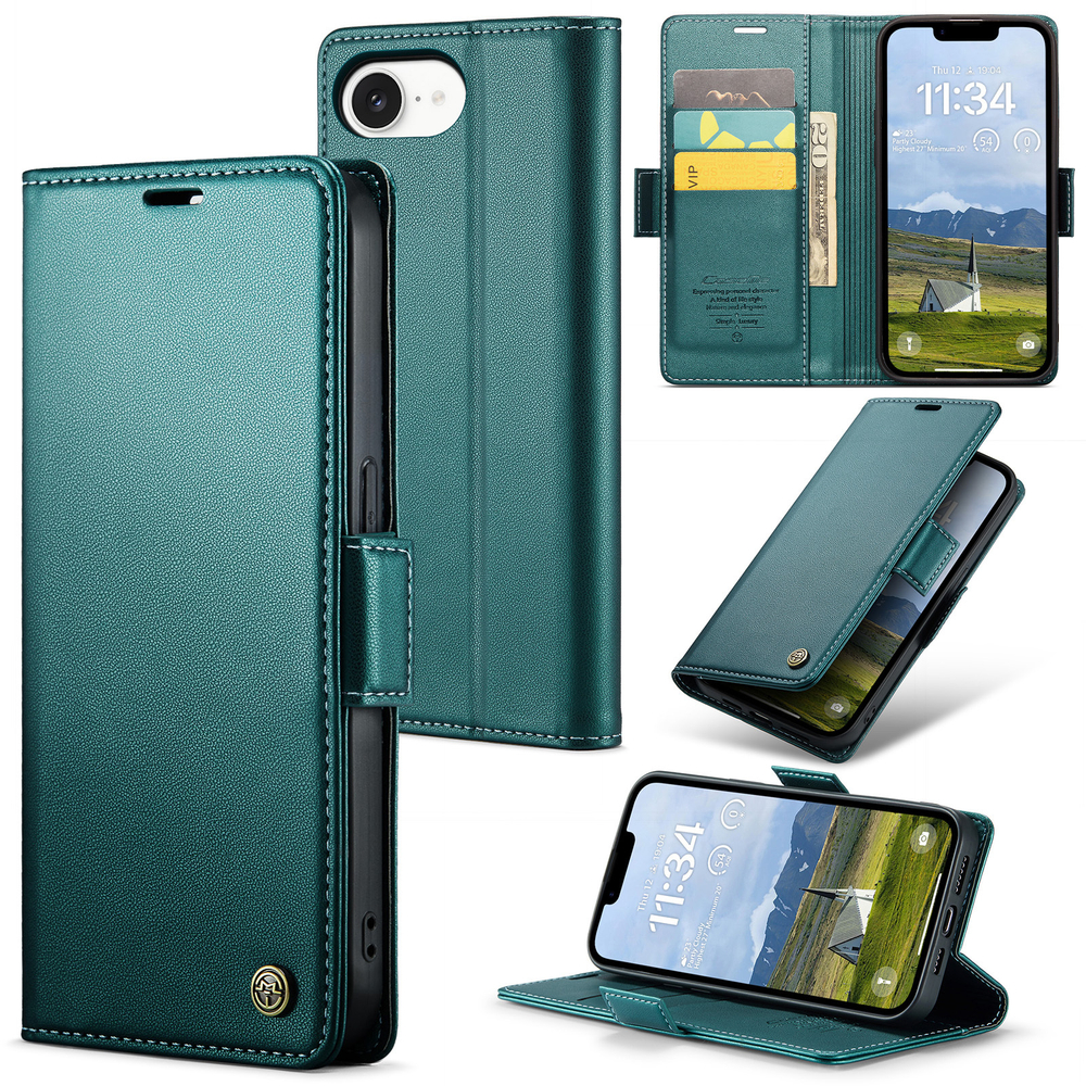 Чехол-книжка CaseMe Smooth iPhone 16e