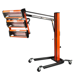 WDK-3D Трехкассетная мобильная ИК сушка на пантографической стойке с гидроцилиндром