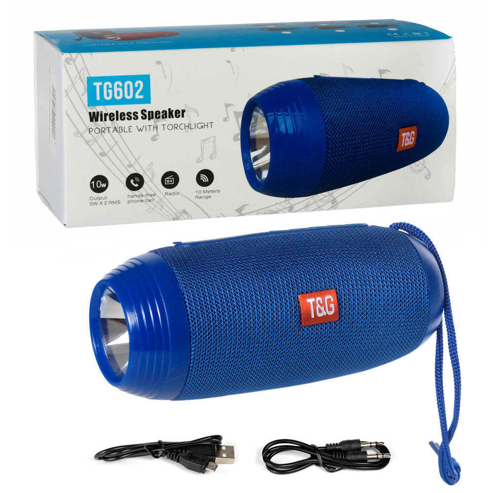 Колонка Bluetooth TG602 Blue