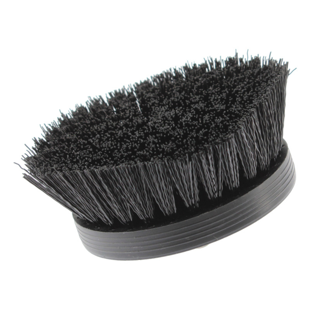 SGCB Pneumatic Carpet Brush Black - щетка-насадка на дрель для чистки текстиля жесткая, 90мм