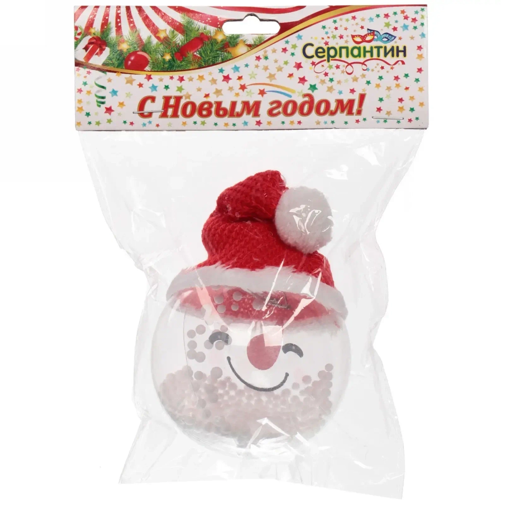 Ёлочное украшение «Снеговик» 8 см