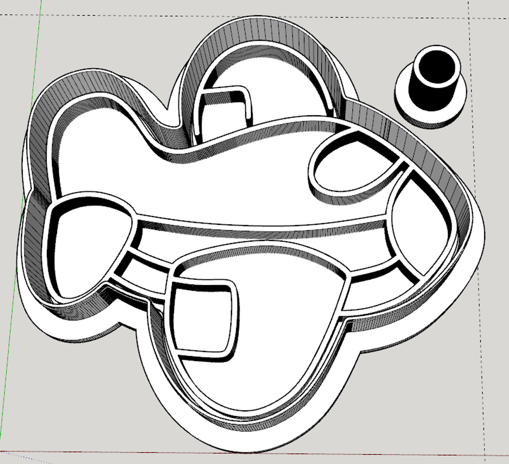Штамп Самолет №7