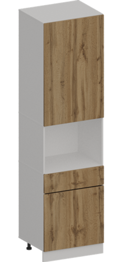 Кухня Модуль ШП1Я 600М Графит / Вотан