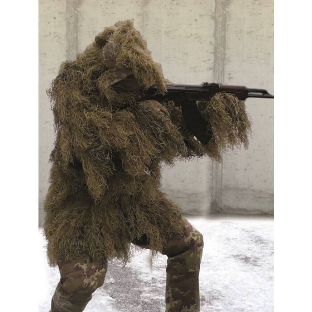 Парка для охоты GHILLIE ANTI FIRE Mil-Tec Desert