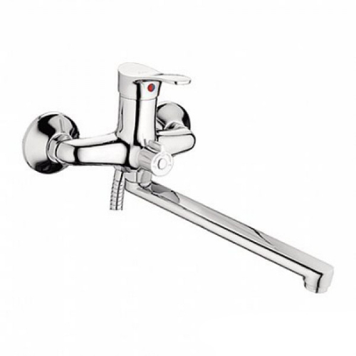 Смеситель для ванны и раковины 35к L2214 Ledeme с отв L-нос, латунь