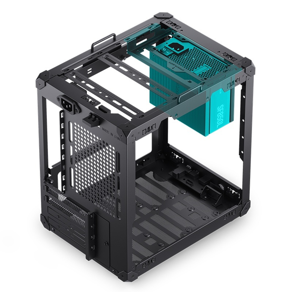 Корпус JONSBO C6-ITX, ITX, MINI-DTX, черный (без БП)