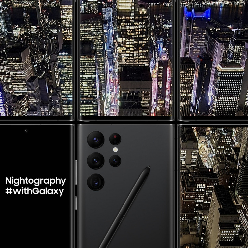 Смартфон Samsung Galaxy S22 Ultra 12/512GB SM-G908 Черный Фантом