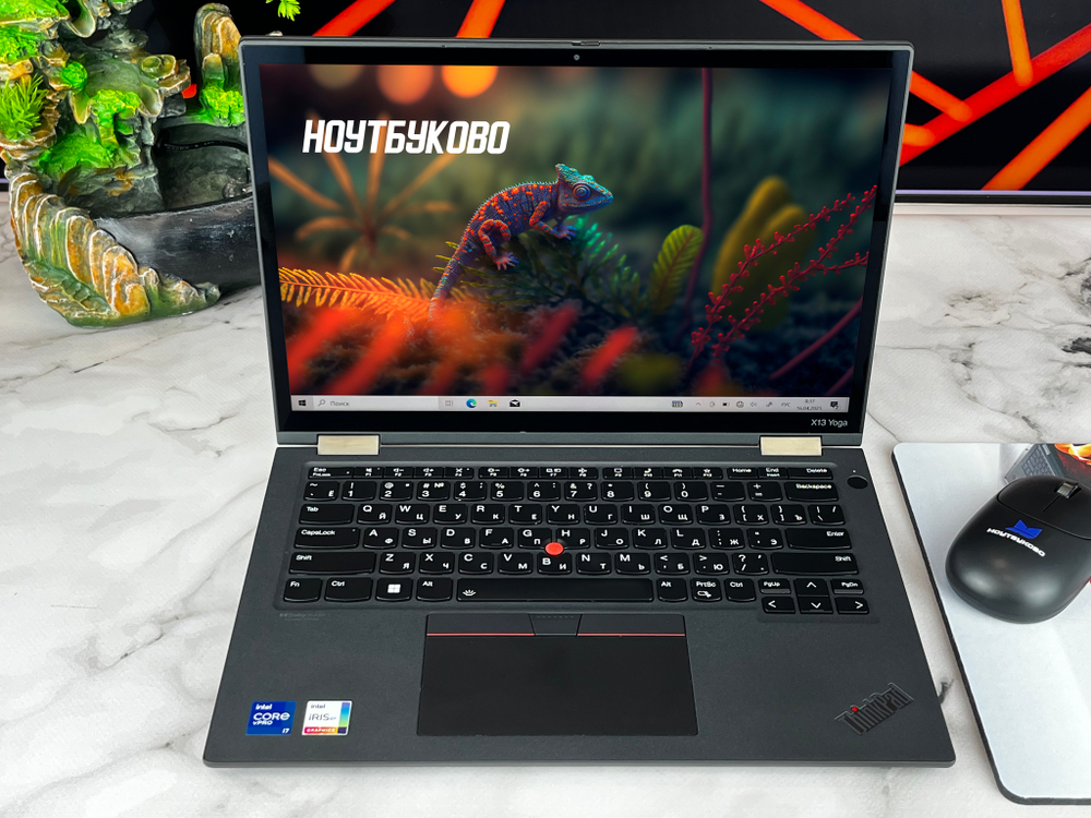 Ноутбук Lenovo ThinkPad X13 Yoga Gen2,Соre i7-1185G7 13,3" 1920х1080 FullHD IРS Touch, черный