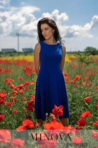 Платье 3077-электрик Minova