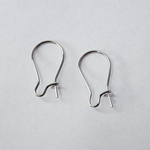 Ювелирные швензы дужки, сталь, 20мм, цена за пару