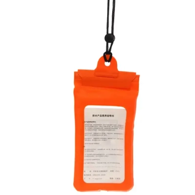 Чехол герметичный для смартфона Color 18.5*10,5 см (застёжка ZIP-LOCK, шнурок)