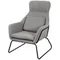 Кресло Arch серое