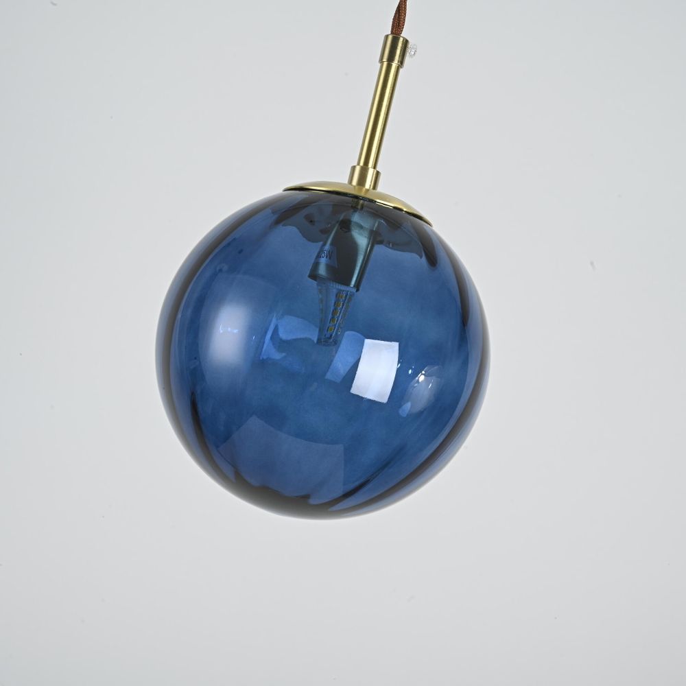 Подвесной Светильник Aska D200 Blue By Imperiumloft