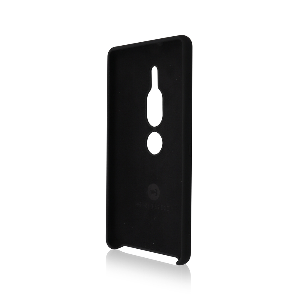 Чехол ROSCO для Sony Xperia XZ2 Premium оптом (арт. XZ2P-SOFTRUBBER-BLACK)