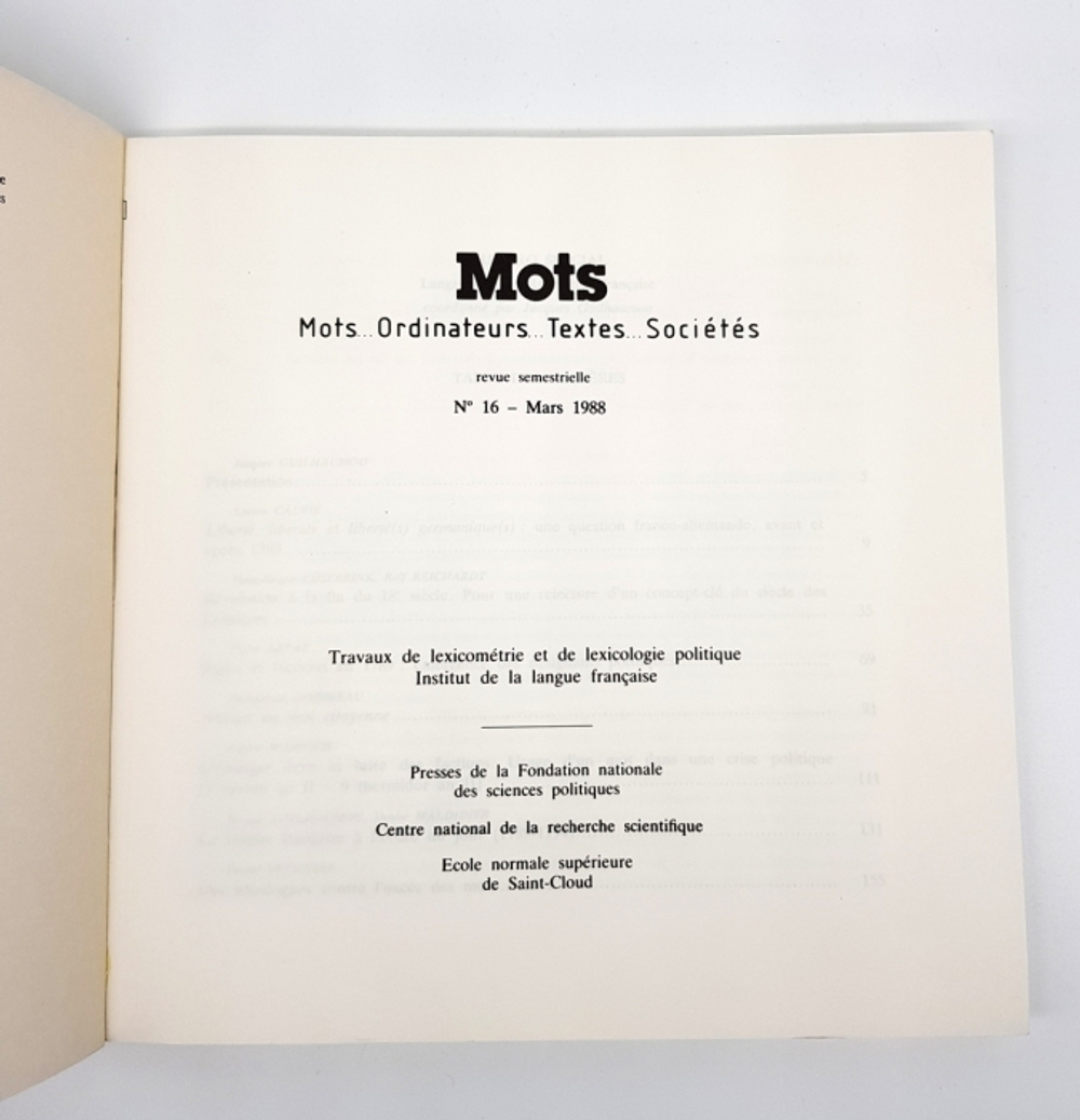 "Langages langue de la revolution francais (Языки Французской революции)".