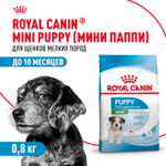 Royal Canin Mini Puppy Корм сухой для щенков мелких пород 800 г