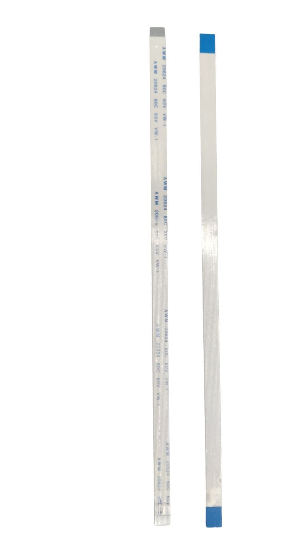 Шлейф FFC 12-pin Шаг 0.5mm Длина 20cm Прямой A-A AWM 20624 80C 60V VW-1
