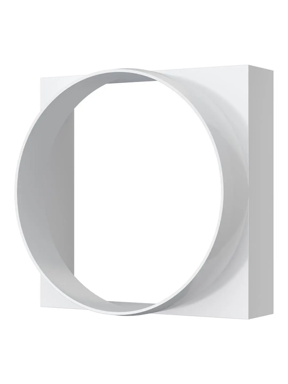 Переходник с квадрата 100 на круг D100 10КВ ERA