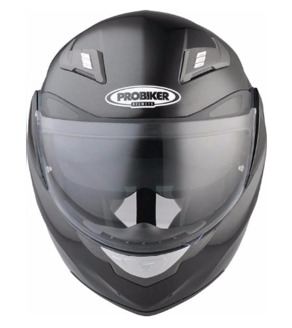 Мотошлем - PROBIKER KX5	FLIP UP (металлик, черный)