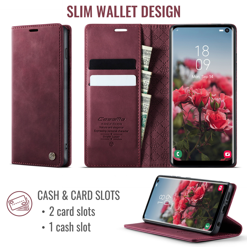 Чехол-книжка CaseMe RFiD Samsung Galaxy S10+