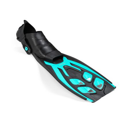 Ласты для плав. Salvas Tonic Dive, BA190SMQQSTS,TPR и Technoflex, р.S/M, бирюзовый