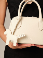 Кожаная сумка Polly summer DBR 31401 ванильное молоко