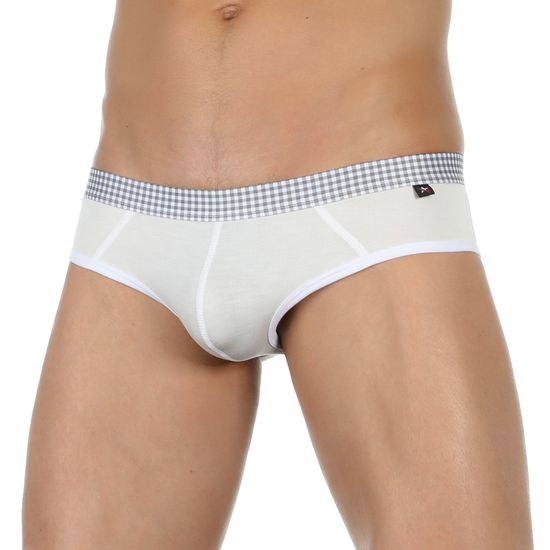 Трусы мужские брифы белые Van Baam VB39222